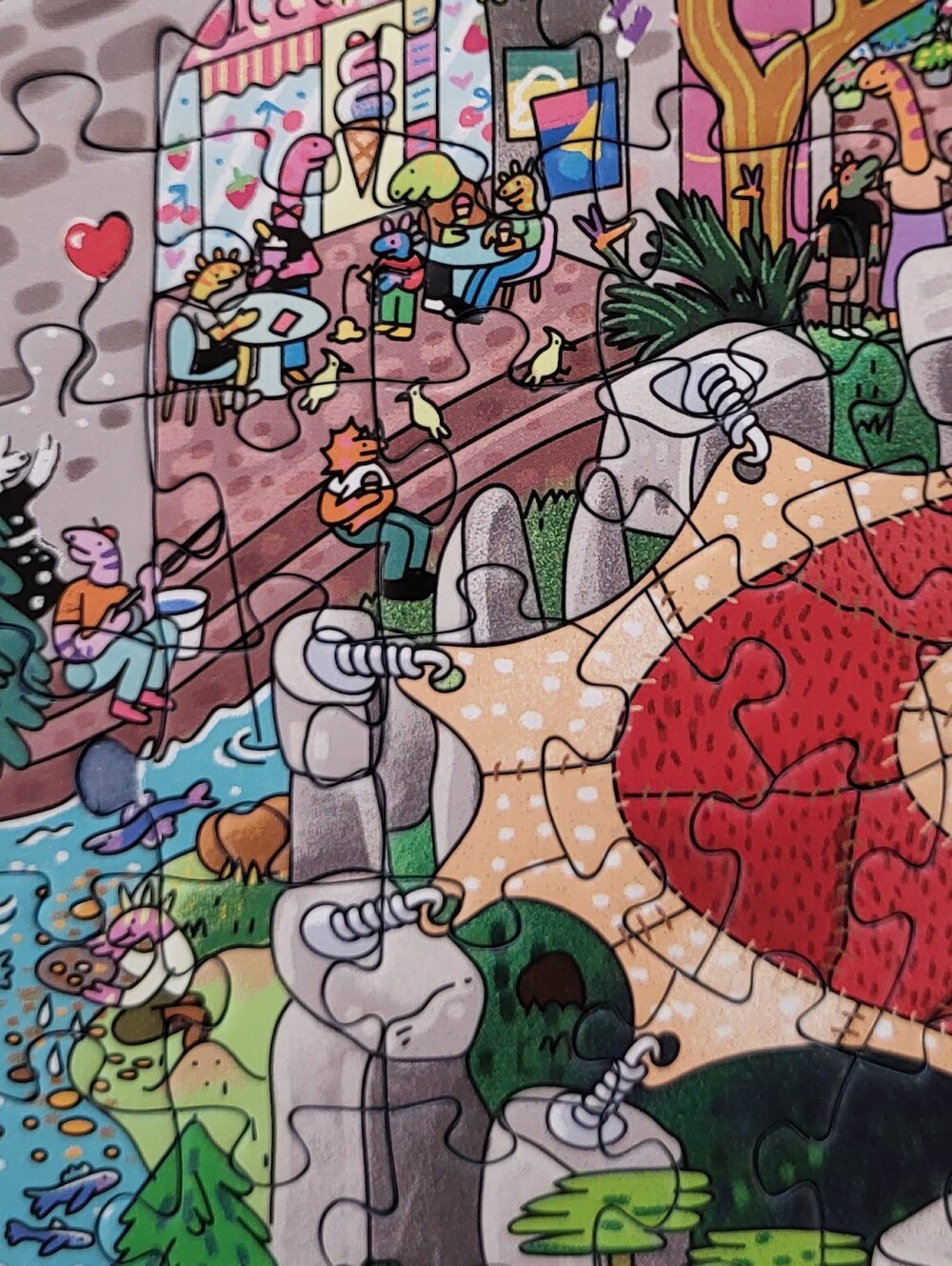 Magic Puzzle "Big Rock City" - Picture 8 of 12